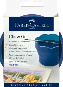 Tegne- & Malegrej<Faber-Castell Penselbøtte, foldbar