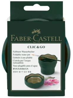 Tegne- & Malegrej<Faber-Castell Penselbøtte, foldbar