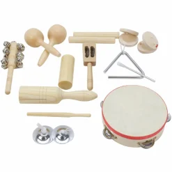 Musikinstrumenter Til Børn<Beleduc Percussionsæt med 11 instrumenter