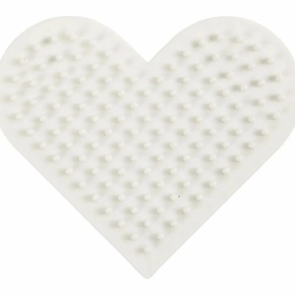 Kreativ Leg|Jul< Perleplade midi - BioBeads, lille hjerte