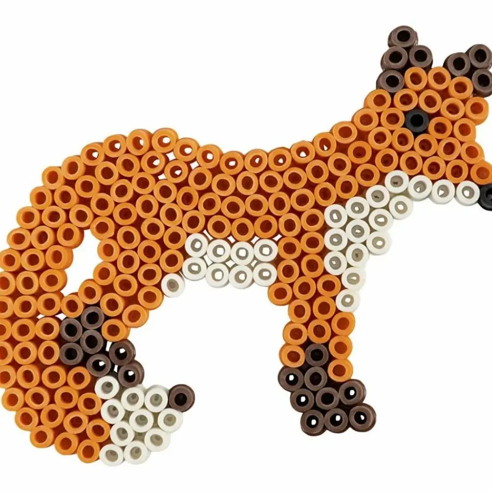 Jul|Kreativ Leg< Perleplade midi - BioBeads, ræv
