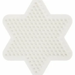 Økologisk Eller Bæredygtig|Jul< Perleplade midi - BioBeads, stjerne