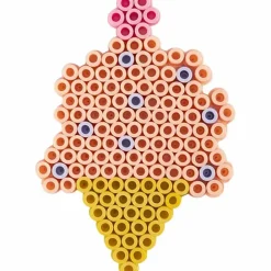 Økologisk Eller Bæredygtig|Jul< Perleplade midi - BioBeads, stjerne