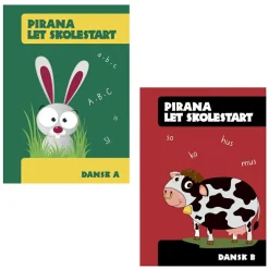 Sprog & Leg|Skolesjov< Pirana træningshæfte - Let Skolestart: Dansk