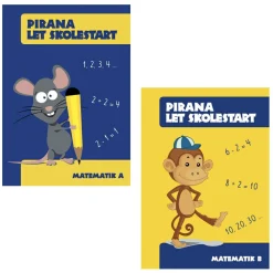 Logik & Talforståelse|Skolesjov< Pirana træningshæfte - Let Skolestart: Matematik