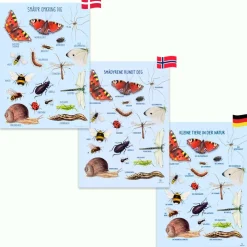 Til Børneværelset|Naturvidenskab<Ciha Plakat 50 x 70 cm - Smådyr omkring dig