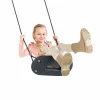 Gynger<DICE Plastgynge 45 x 24 cm - Antracit (sort reb)