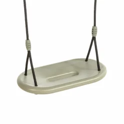 Gynger<DICE Plastgynge 45 x 24 cm - Salviegrøn (sort reb)