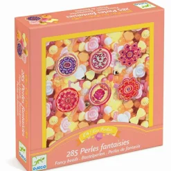 Påske|Lav Selv Smykker<Djeco Plastperler - Blomster, 285 stk.