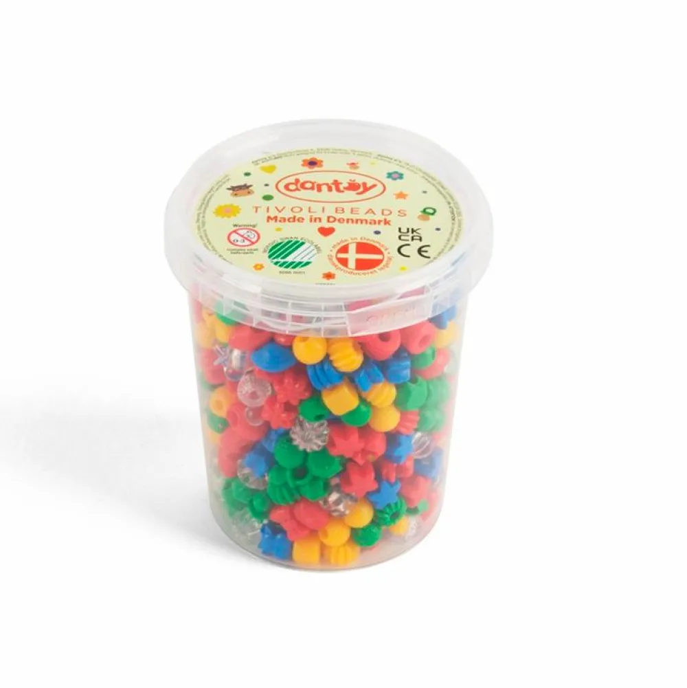Lav Selv Smykker|Kreativ Leg<Dantoy Plastperler - Tivoli, 520 stk