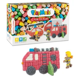 Økologisk Eller Bæredygtig|Kreativ Leg<PlayMais Classic Fun To Play - Brandbil, 500 stk