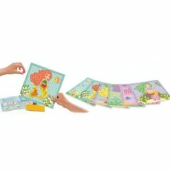 Kreativ Leg<PlayMais Mosaik-kort - Eventyr, 4 x 6 stk