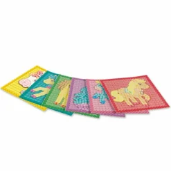 Kreativ Leg<PlayMais Mosaik-kort - Eventyr, 4 x 6 stk