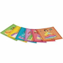 Kreativ Leg<PlayMais Mosaik-kort - Eventyr, 4 x 6 stk