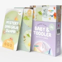 Tumlinge Legetøj|Sorterings- & Stablelegetøj<Inspire My Play PlayTRAY aktivitetskort - Baby & tumling