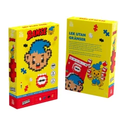 Byggesæt<Plus-Plus - Bamse & Krafthonningen, 400 stk