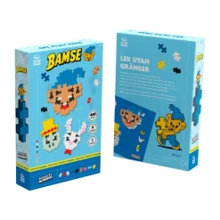Byggesæt<Plus-Plus - Bamse, Ole & Lille Hopsa, 400 stk