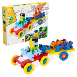 Byggesæt|Tumlinge Legetøj<Plus-Plus BIG - Make & Go! 70 stk