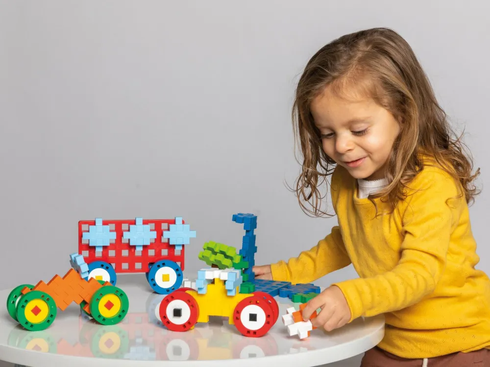 Byggesæt|Babylegetøj<Plus-Plus BIG - Make & Go! 29 stk