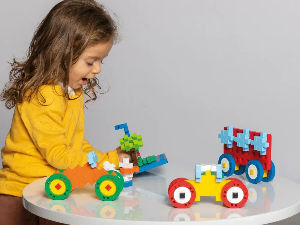 Byggesæt|Babylegetøj<Plus-Plus BIG - Make & Go! 29 stk