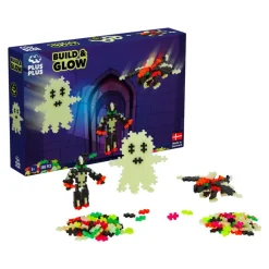 Finmotorik|Byggesæt<Plus-Plus Glow in the Dark, 360 stk