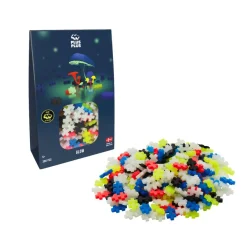 Byggesæt<Plus-Plus Glow Mix, 300 stk