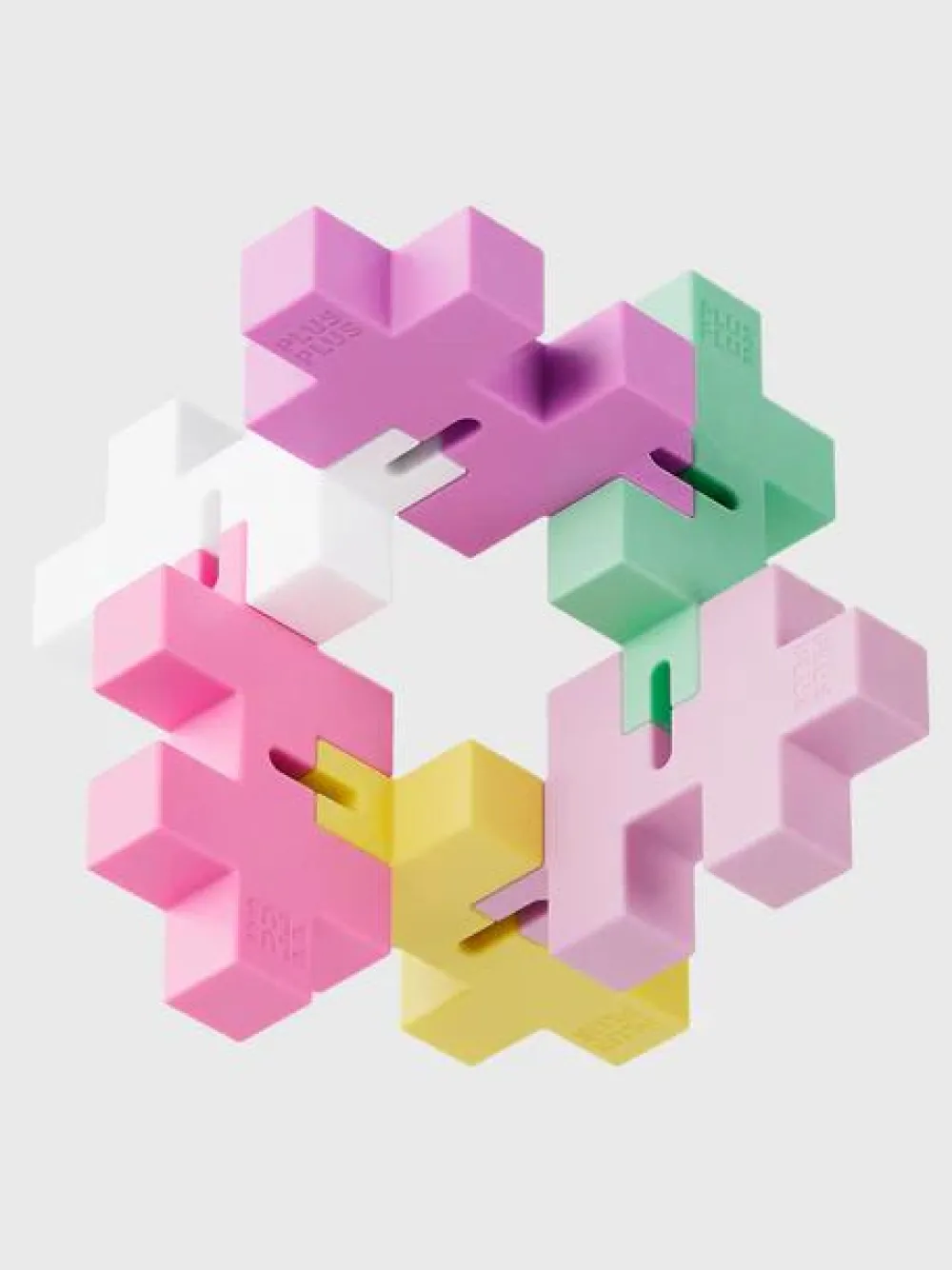 Taktil / Følesans|Ro & Fordybelse<Plus-Plus - HEXEL Bubblegum
