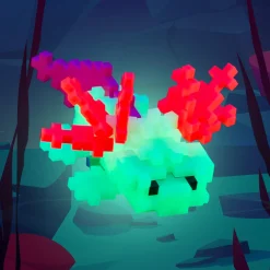 Byggesæt<Plus-Plus i rør - Axolotl, 100 stk