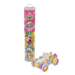 Bygge- & Træklodser<Plus-Plus i rør - Color Cars Candy, 200 stk