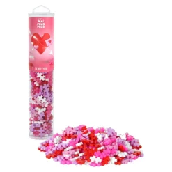 Byggesæt<Plus-Plus i rør - I love you Mix, 240 stk