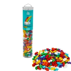 Bygge- & Træklodser<Plus-Plus i rør - Rainbow Mix, 240 stk