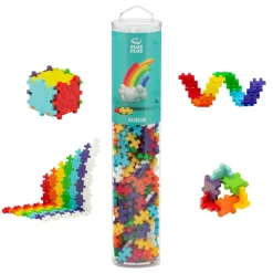 Bygge- & Træklodser<Plus-Plus i rør - Rainbow Mix, 240 stk