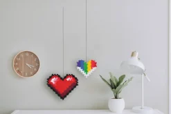 Puslespil|Byggesæt<Plus-Plus - Puzzle By Number, Hjerter 250 stk