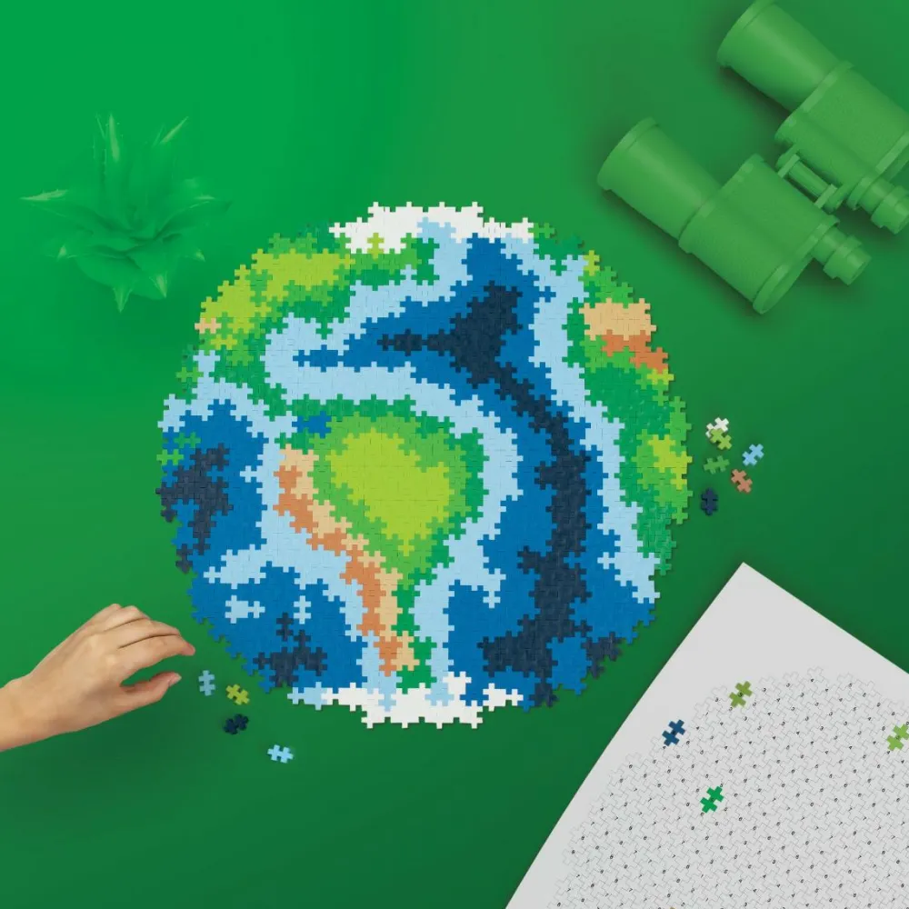 Puslespil<Plus-Plus - Puzzle By Number, Jorden 800 stk