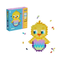 Påske|Byggesæt<Plus-Plus - Puzzle By Number, Kylling 250 stk