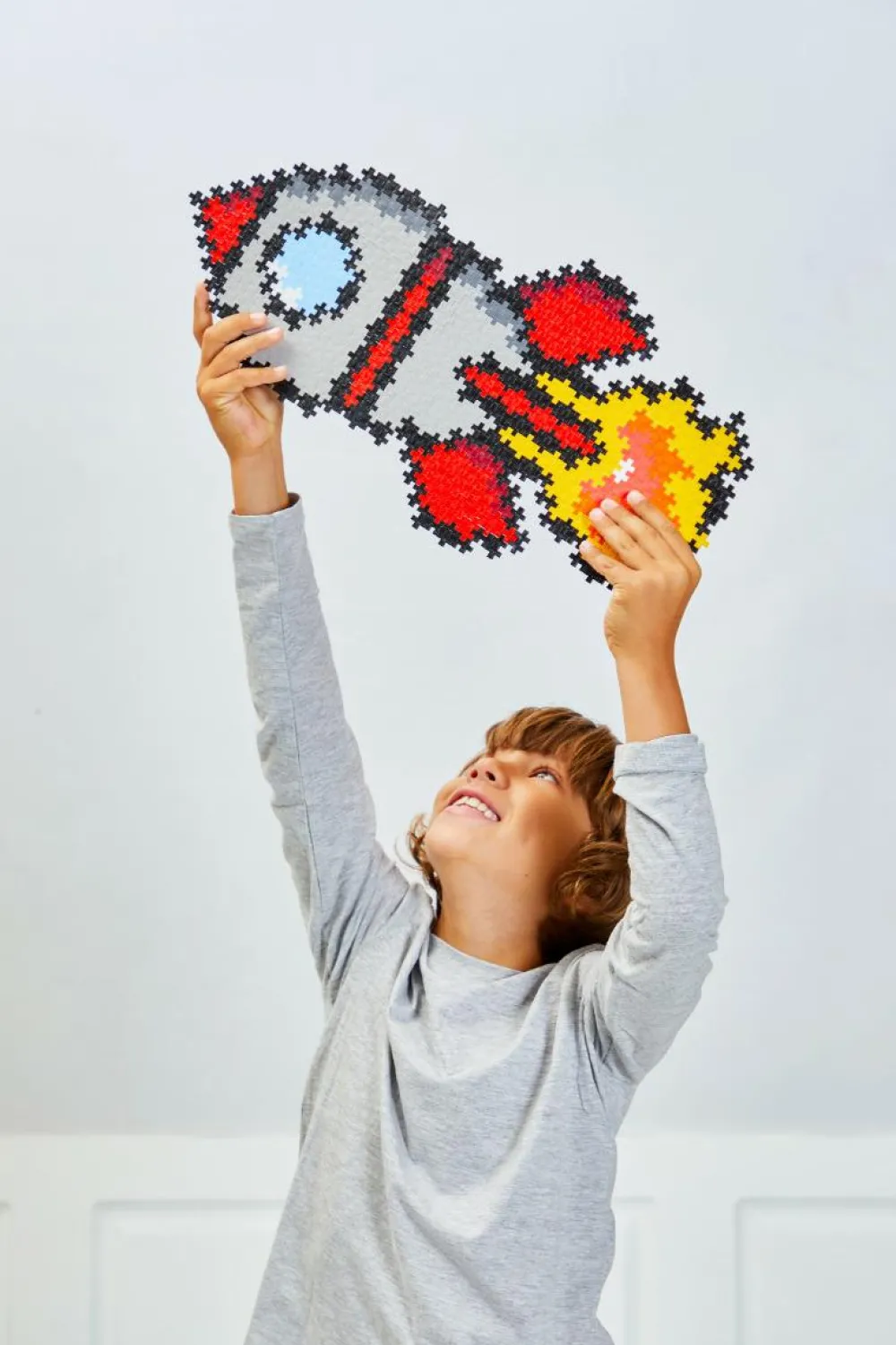Legetøj Til Ferien|Puslespil<Plus-Plus - Puzzle By Number, Raket 500 stk