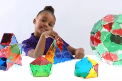 Byggesæt< Polydron byggesæt Crystal, 164 dele
