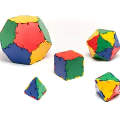 Byggesæt<Polydron byggesæt, 50 dele