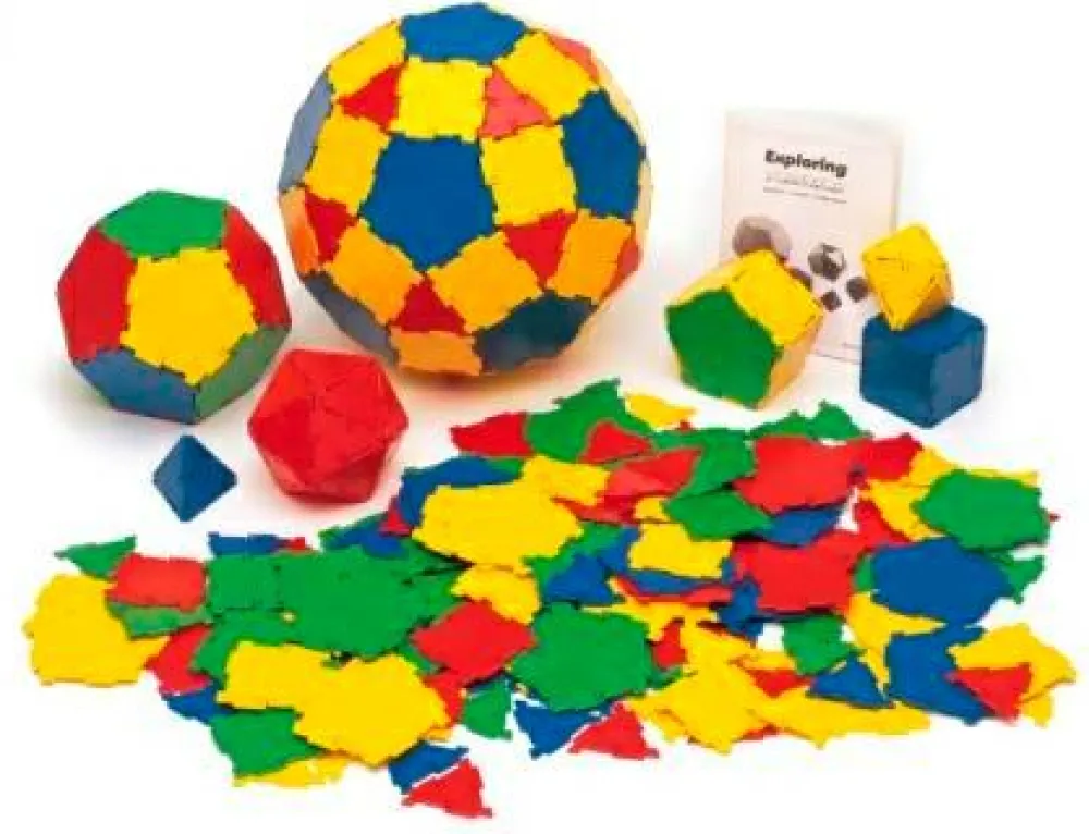 Byggesæt<Polydron byggesæt, 164 dele