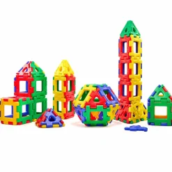Byggesæt|Tumlinge Legetøj<Polydron Large, 80 dele