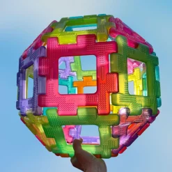 Byggesæt|Tumlinge Legetøj<Polydron Large - Transparent, 60 dele