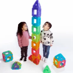 Byggesæt|Tumlinge Legetøj<Polydron Large - Transparent, 60 dele