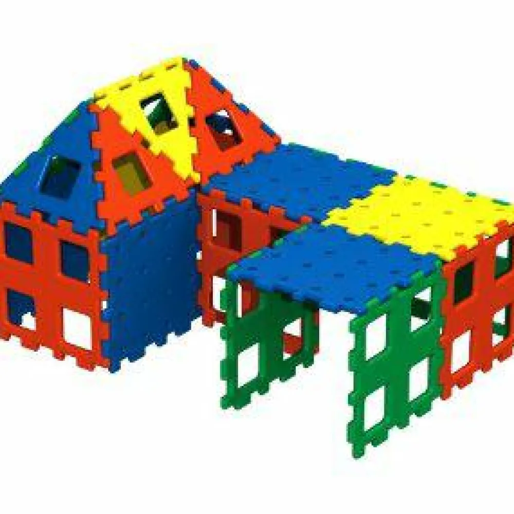 Tumlinge Legetøj|Byggesæt<Polydron XL, 24 dele