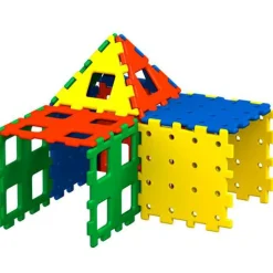 Byggesæt|Tumlinge Legetøj<Polydron XL, 12 dele