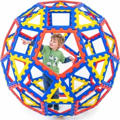 Byggesæt|Tumlinge Legetøj<Polydron XL - Kuppel, 62 dele