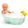 Dukker<Djeco Pomea dukketilbehør - Badekar