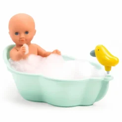Dukker<Djeco Pomea dukketilbehør - Badekar