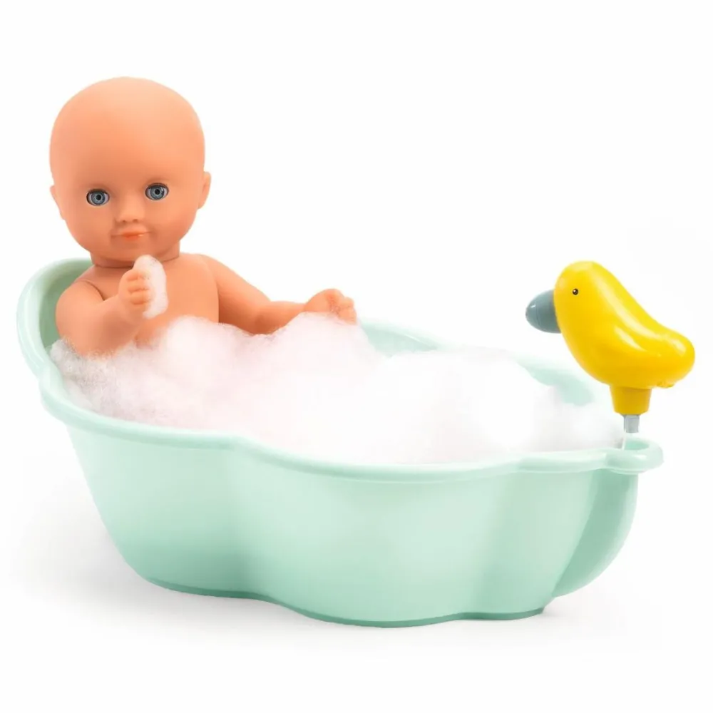 Dukker<Djeco Pomea dukketilbehør - Badekar