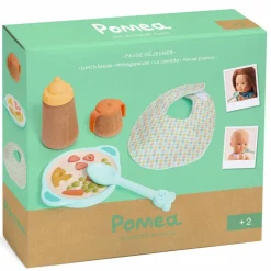 Dukker|Tumlinge Legetøj<Djeco Pomea dukketilbehør - Frokostsæt