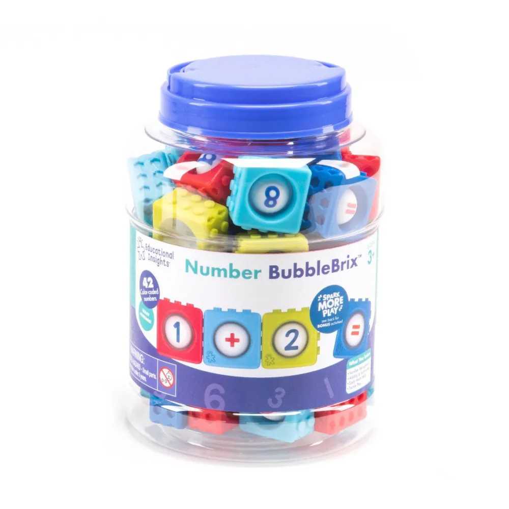 Logik & Talforståelse|Skolesjov<Learning Resources Pop & Lær m. BubbleBrix™ - Tallære og matematik